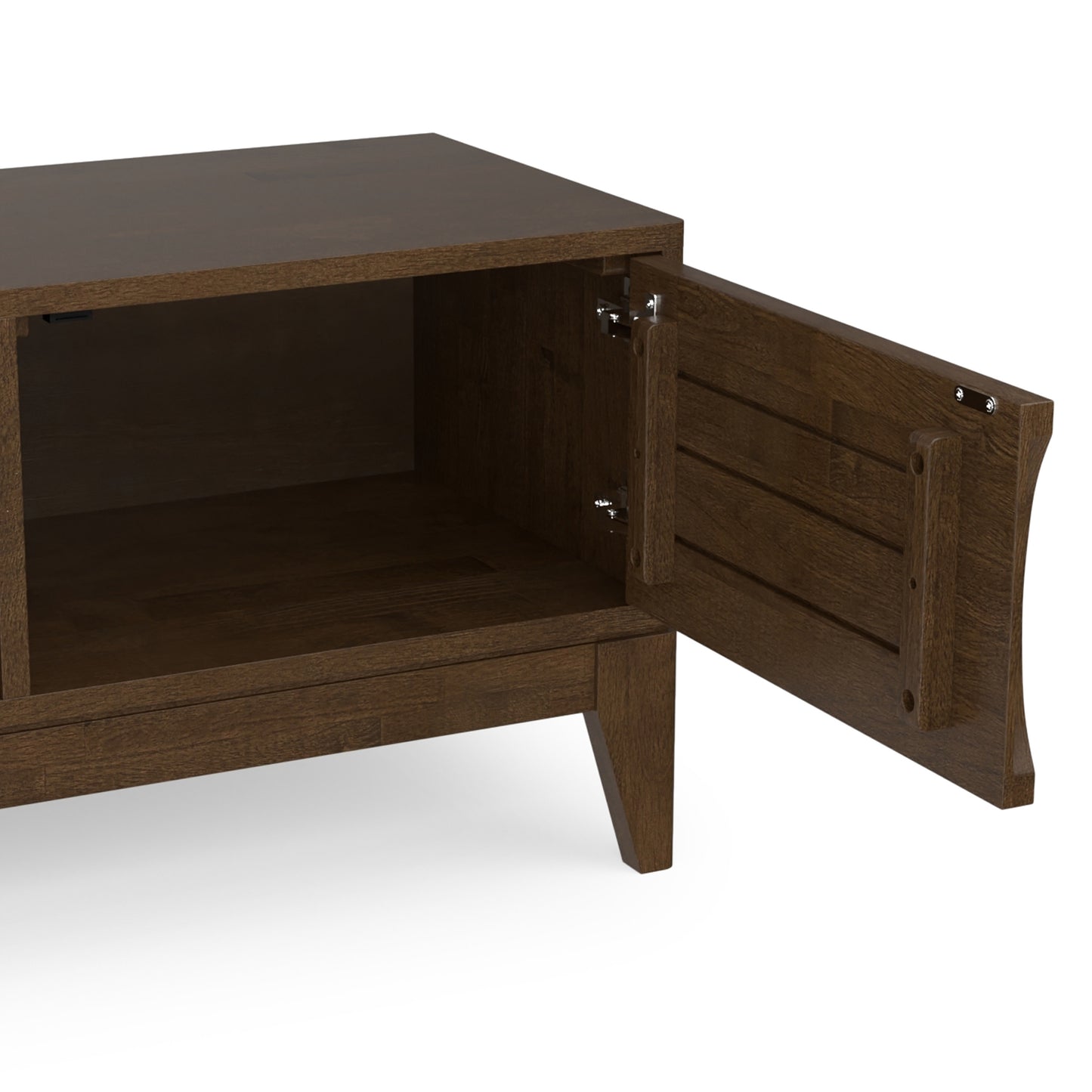 Walnut Brown | Harper 72 inch Low TV Media Stand