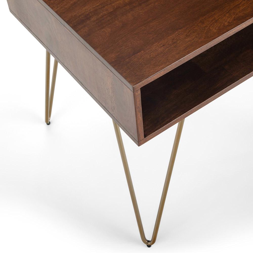 Umber Brown Stain Mango | Hunter End Table