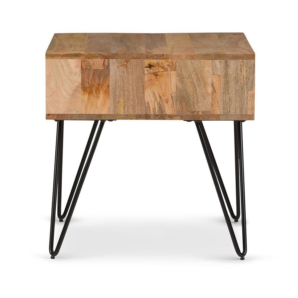 Refined Natural Mango| Hunter End Table