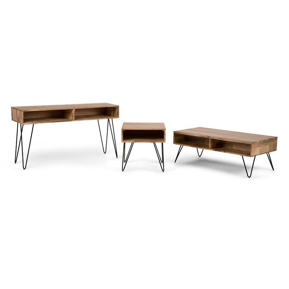 Refined Natural Mango| Hunter End Table