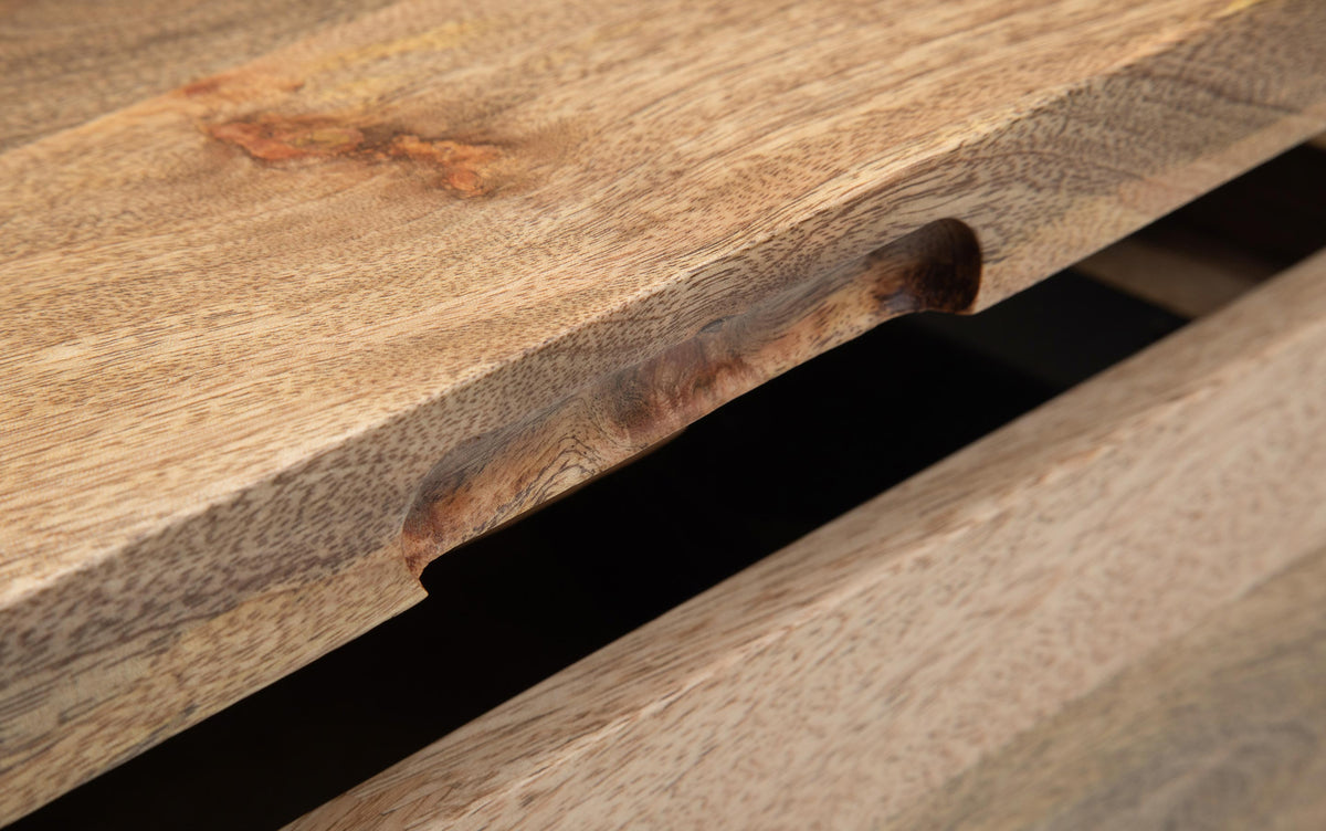 Refined Natural Mango | Hunter Lift Top Square Coffee Table
