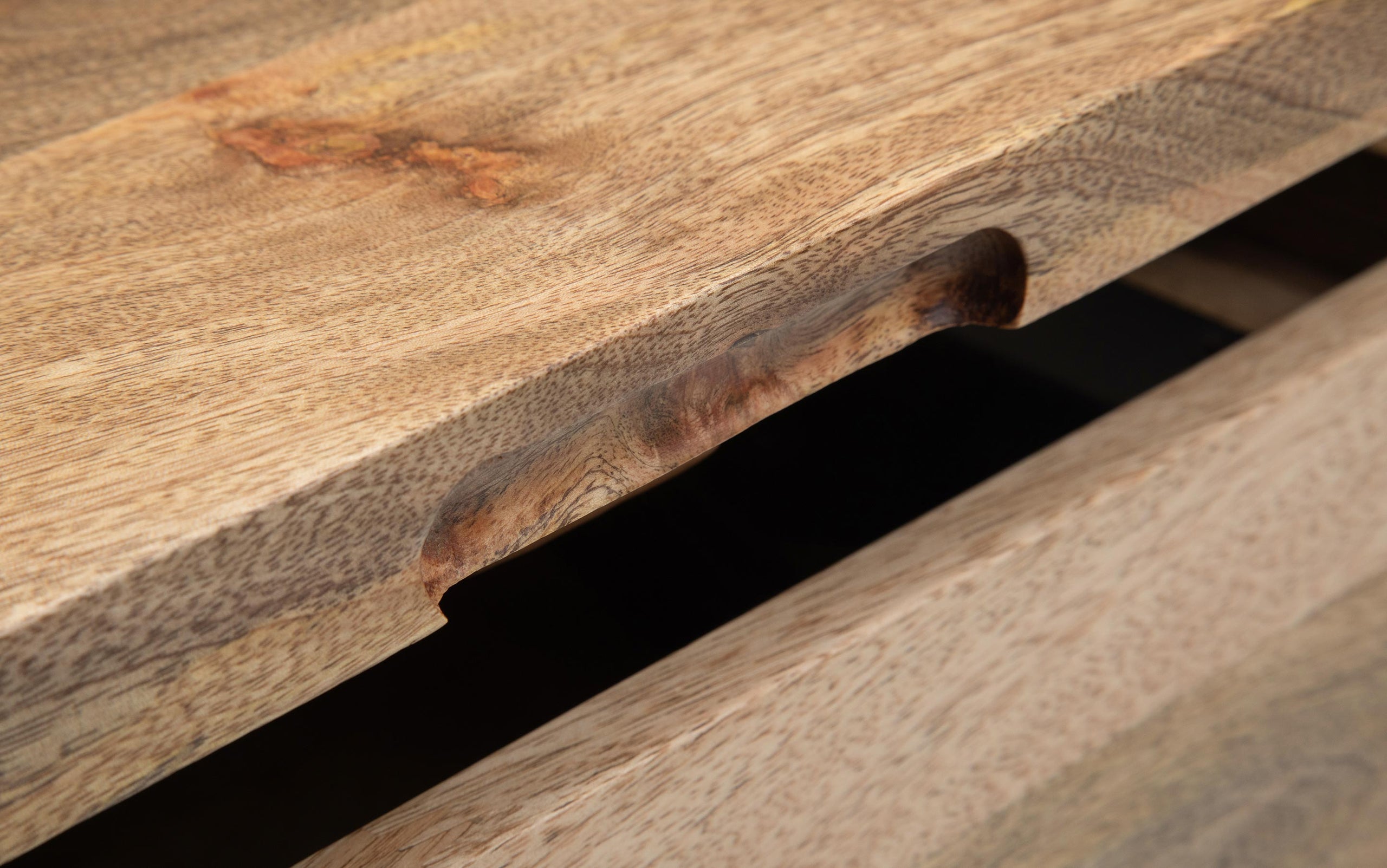 Refined Natural Mango | Hunter Lift Top Square Coffee Table