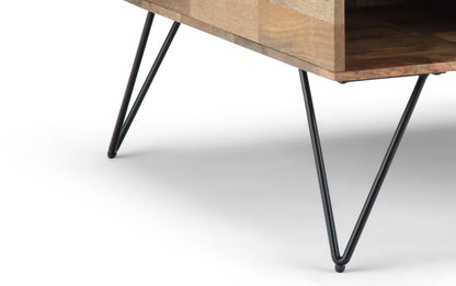 Refined Natural Mango | Hunter Lift Top Square Coffee Table