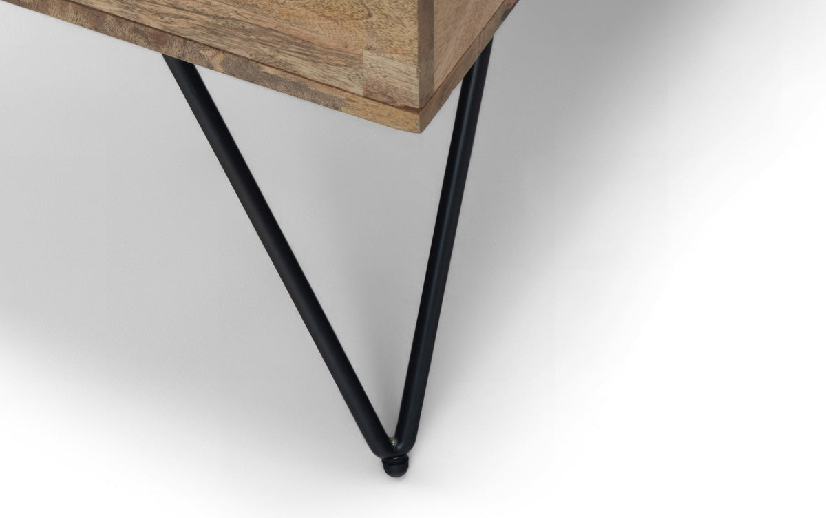 Refined Natural Mango | Hunter Lift Top Square Coffee Table