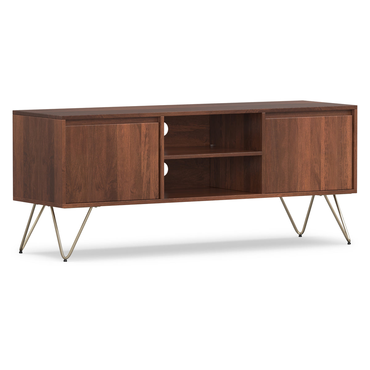 Umber Brown | Hunter TV Media Stand in Umber Brown