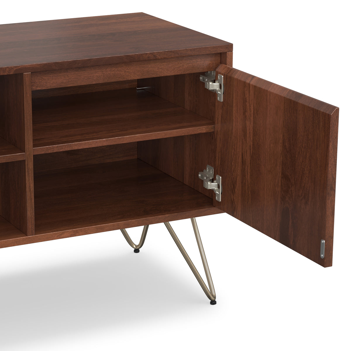 Umber Brown | Hunter TV Media Stand in Umber Brown