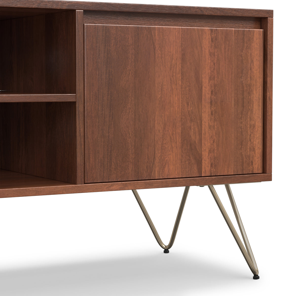 Umber Brown | Hunter TV Media Stand in Umber Brown