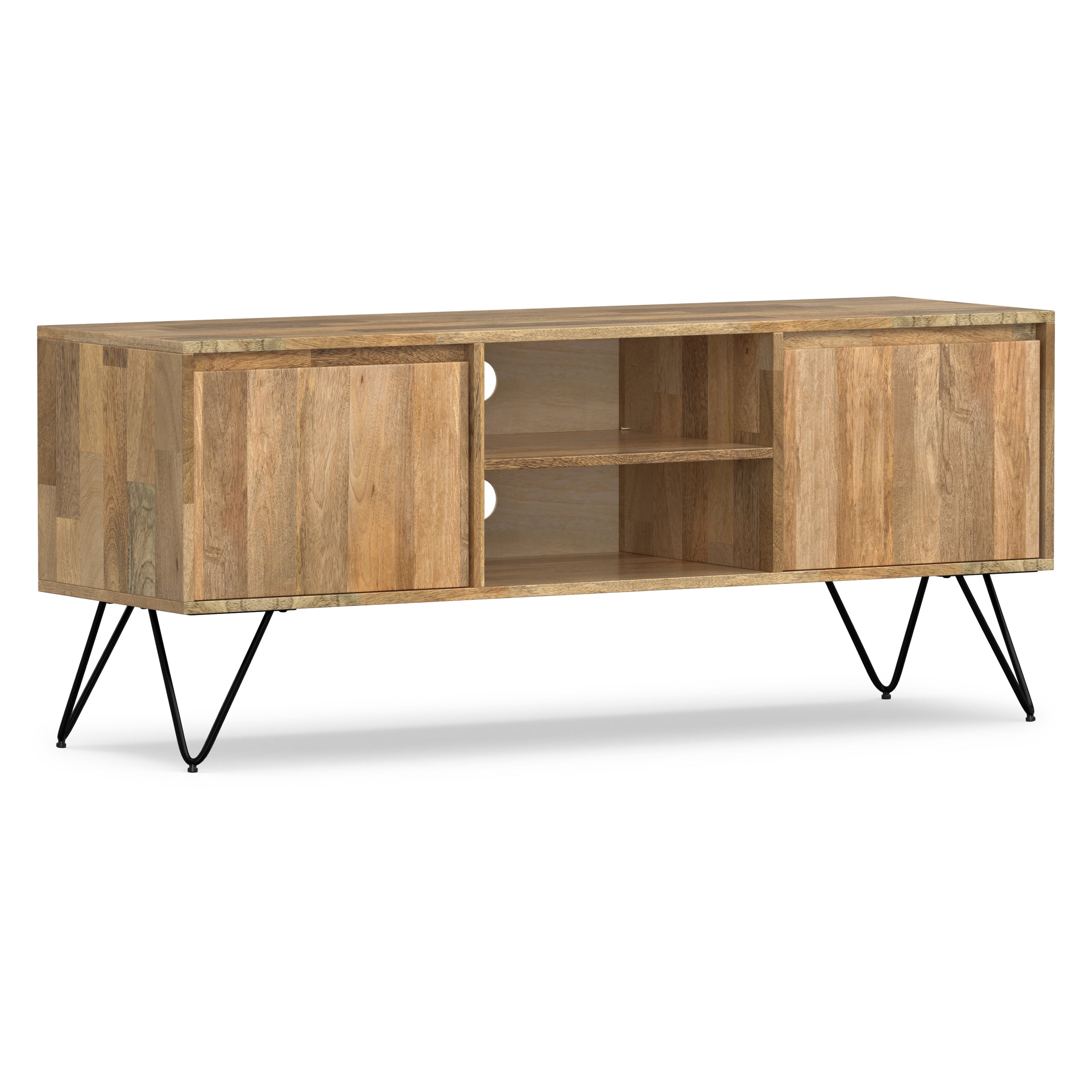 Refined Natural Mango | Hunter TV Media Stand in Mango