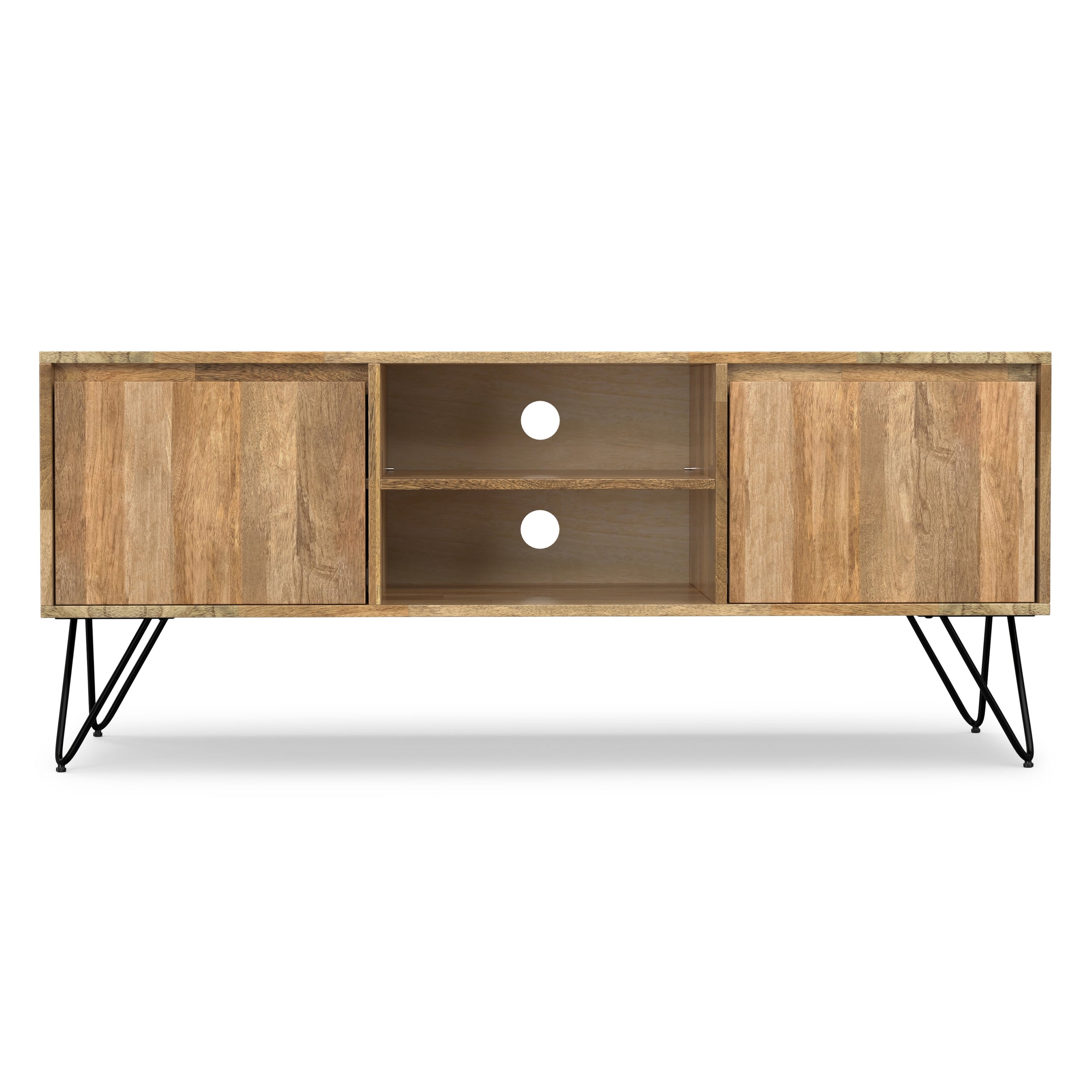 Refined Natural Mango | Hunter TV Media Stand in Mango