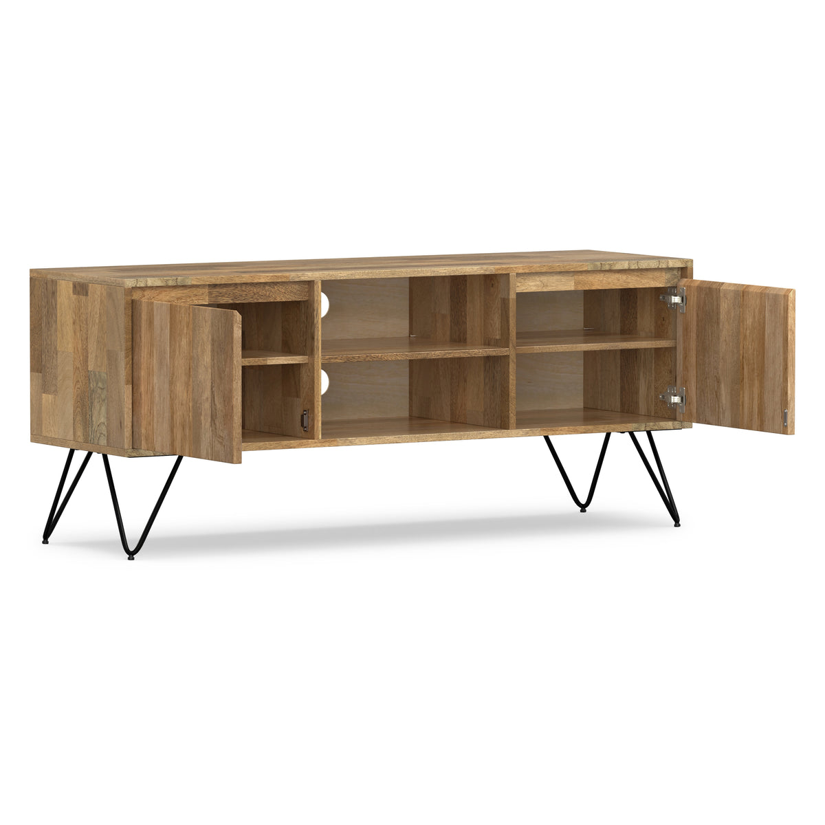 Refined Natural Mango | Hunter TV Media Stand in Mango