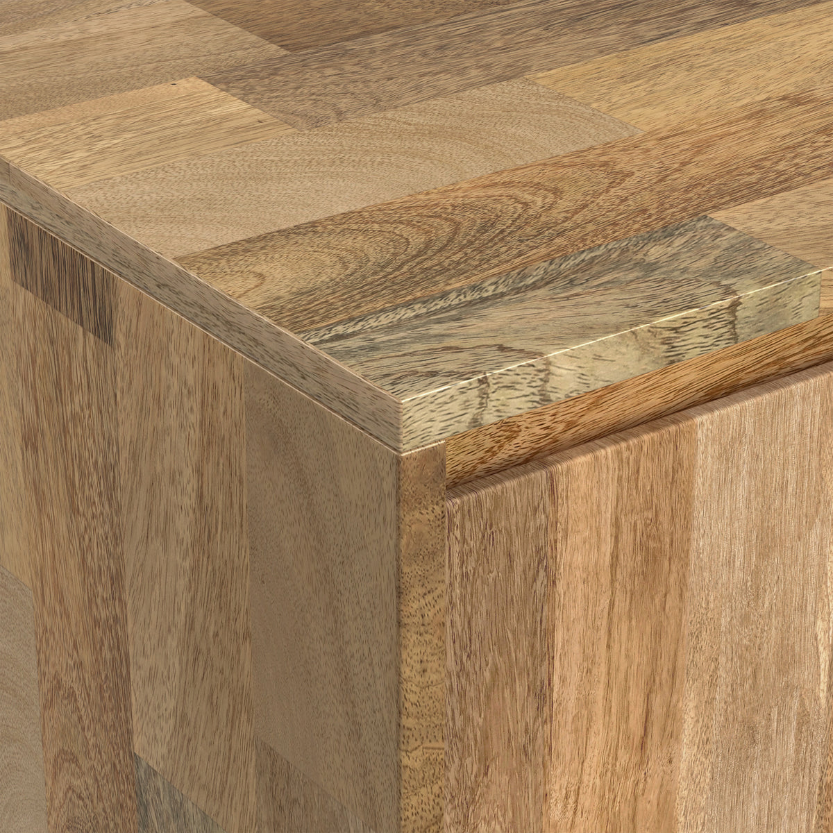Refined Natural Mango | Hunter TV Media Stand in Mango