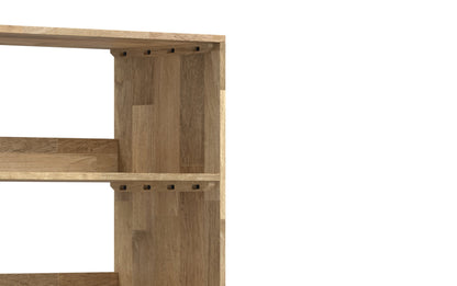 Refined Natural Mango | Hunter Tall Bookcase in Mango