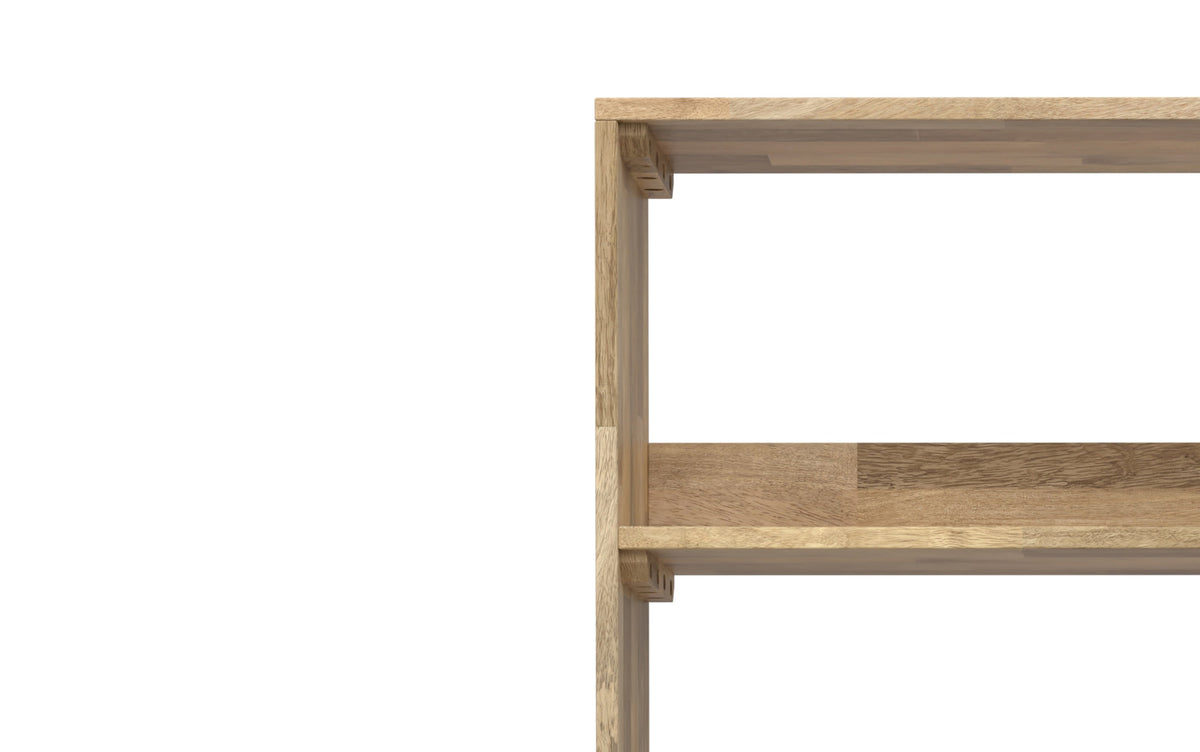 Refined Natural Mango | Hunter Tall Bookcase in Mango
