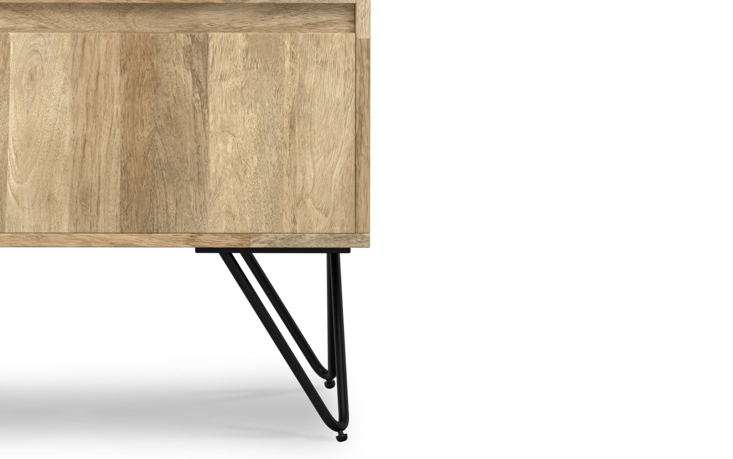 Refined Natural Mango | Hunter Tall Bookcase in Mango