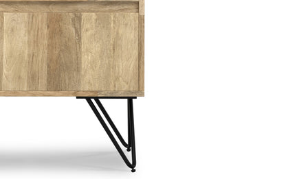 Refined Natural Mango | Hunter Tall Bookcase in Mango