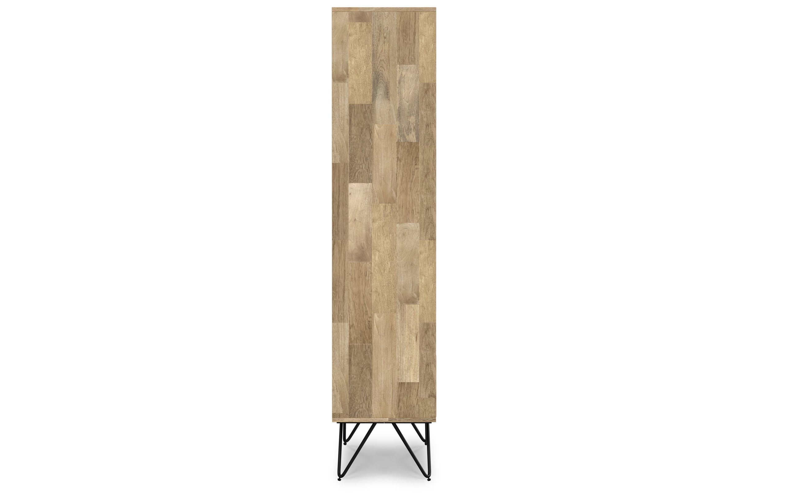 Refined Natural Mango | Hunter Tall Bookcase in Mango