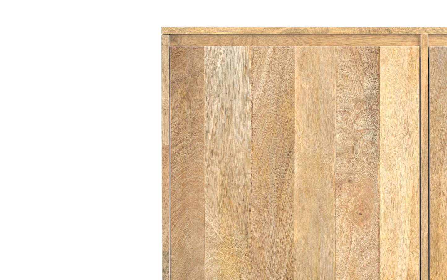 Refined Natural Solid Wood - Mango | Hunter 3 Door Sideboard Buffet
