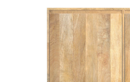 Refined Natural Solid Wood - Mango | Hunter 3 Door Sideboard Buffet