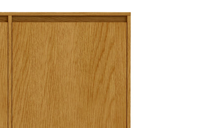 Oak Oak | Hunter 3 Door Sideboard Buffet in Oak