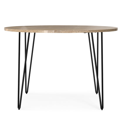 Round 45 inch | Hunter 45 Inch Round Dining Table in Mango