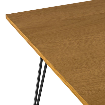 Oak Veneer Oak | Hunter Dining Table in Oak