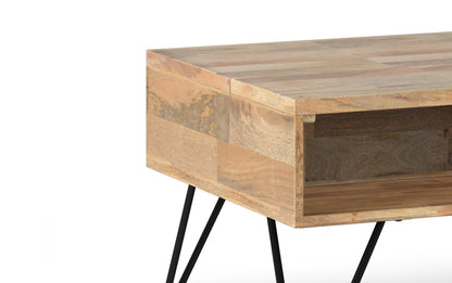 Refined Natural Black Mango | Hunter Small Lift Top Coffee Table