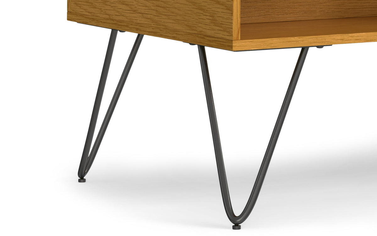 Oak Veneer Black Oak | Hunter Small Lift Top Coffee Table