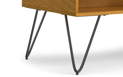 Oak Veneer Black Oak | Hunter Small Lift Top Coffee Table