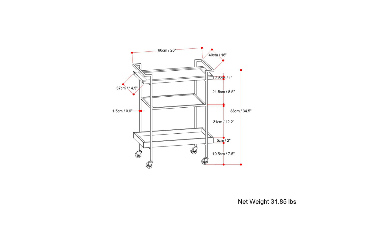 Jace Bar Cart
