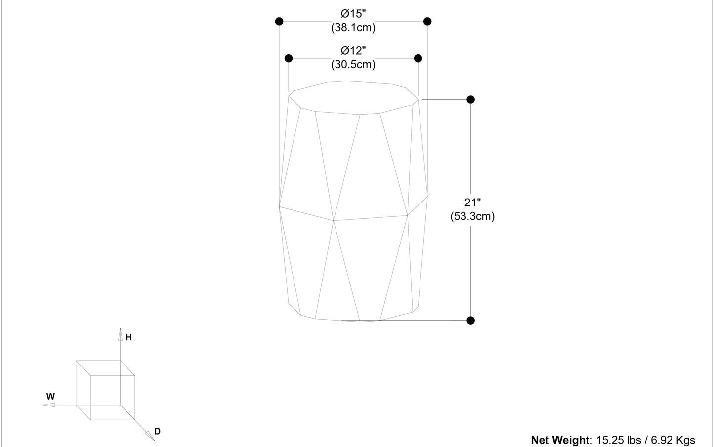 Black | Judson Side Table
