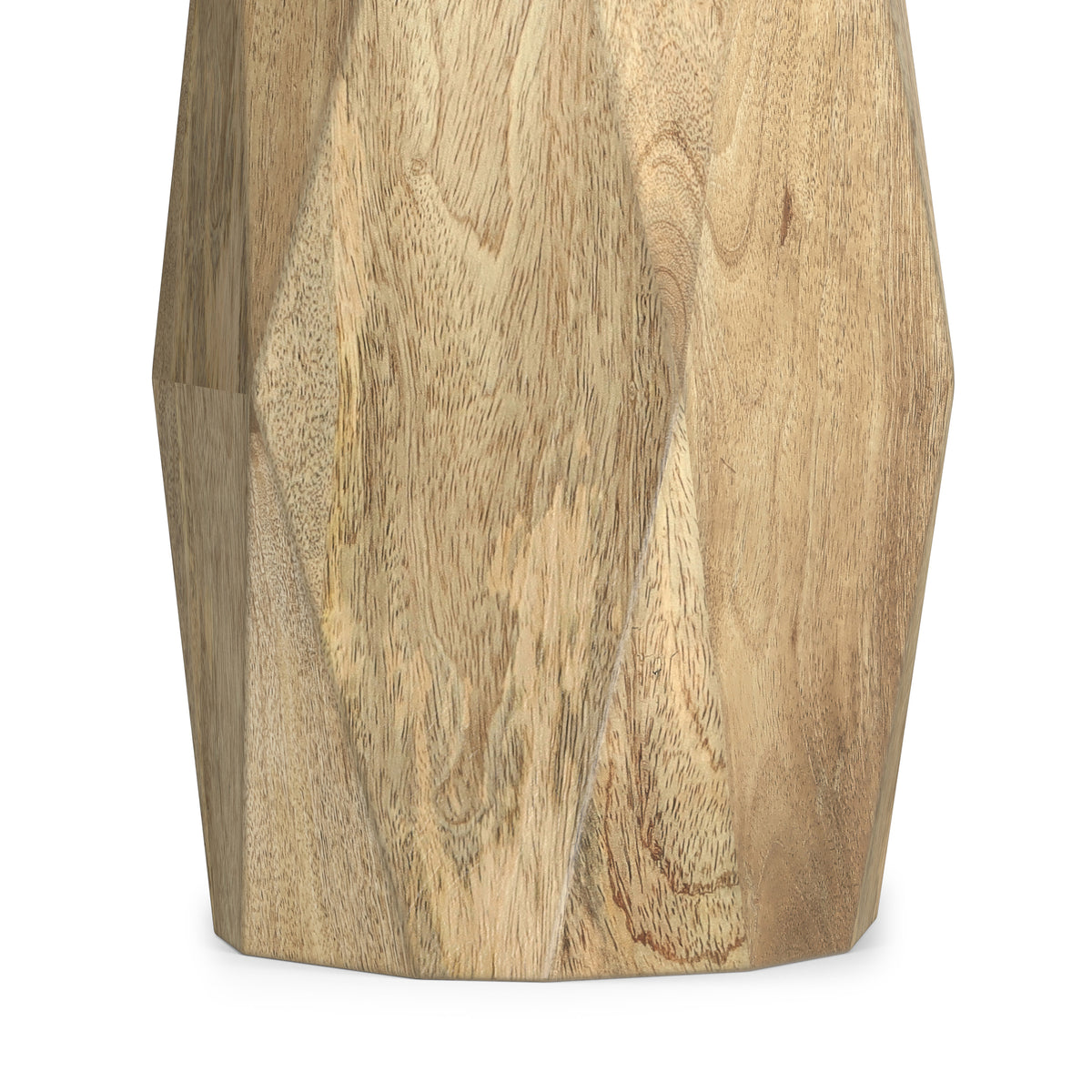 Refined Natural | Judson 15 inch Round Geometric Accent Table