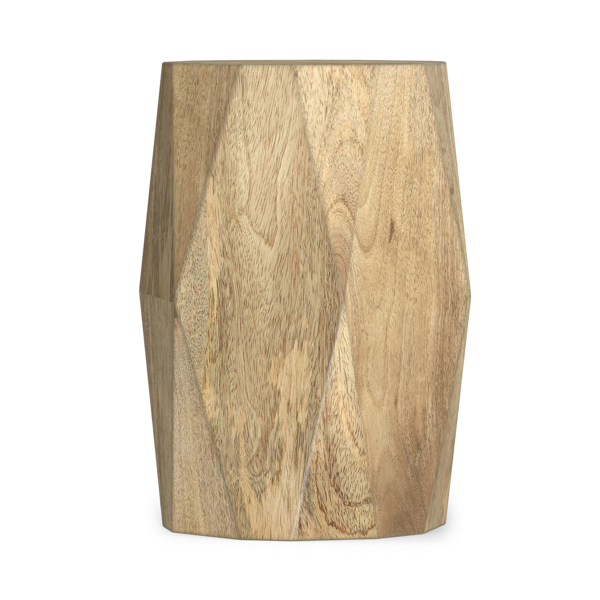 Refined Natural | Judson 15 inch Round Geometric Accent Table
