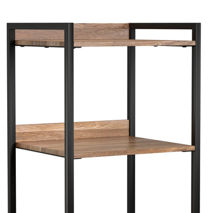 Kelsey Narrow Bookshelf with Cabinet