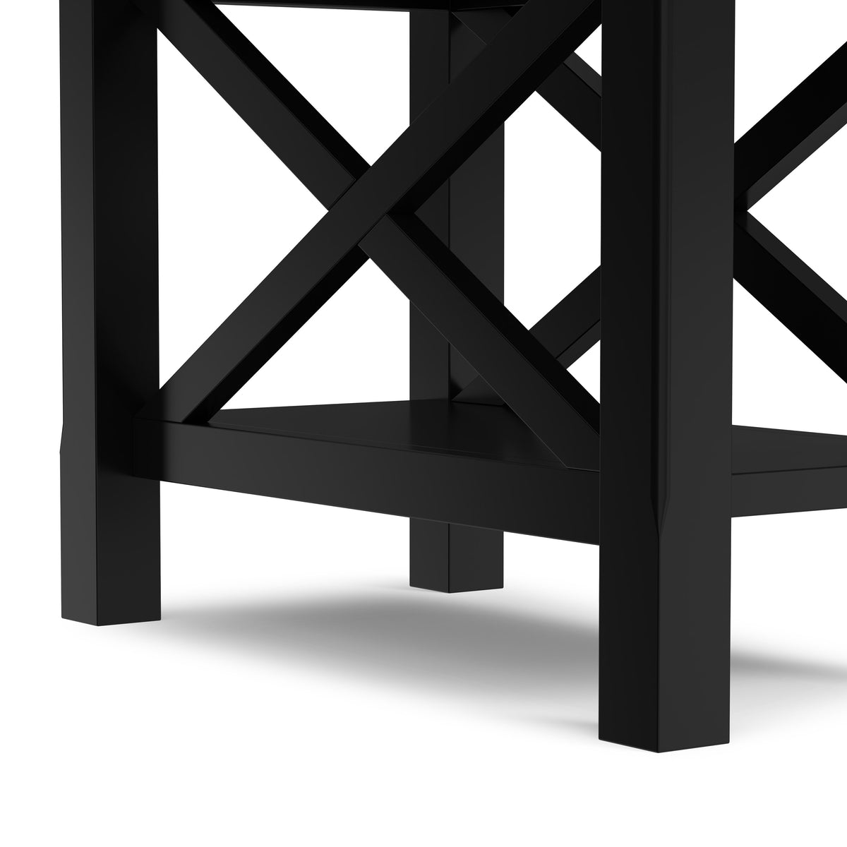 Black | Kitchener Narrow End Table