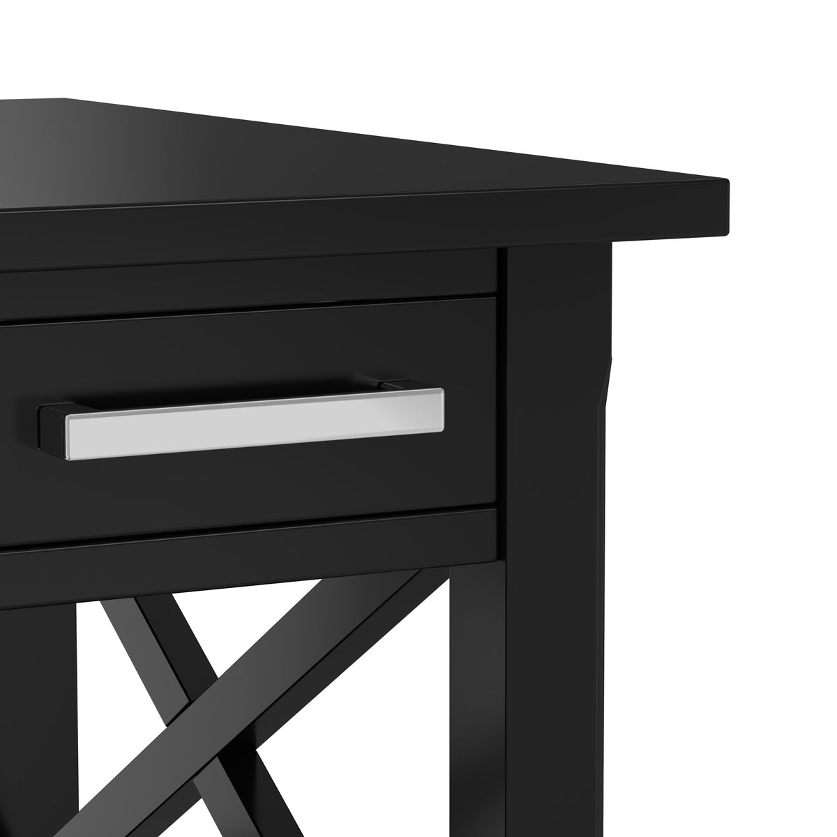 Black | Kitchener Narrow End Table