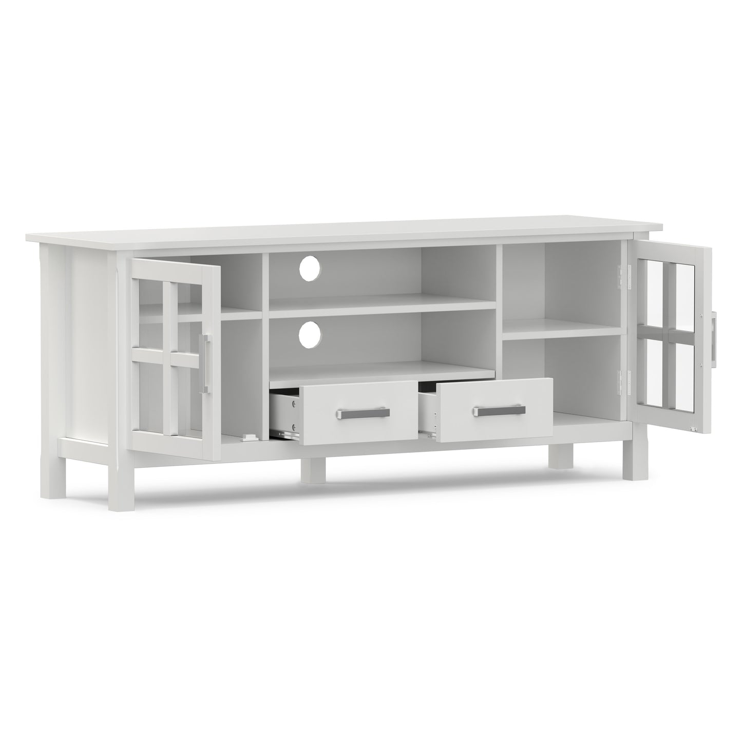 White | Kitchener 60 inch TV Stand