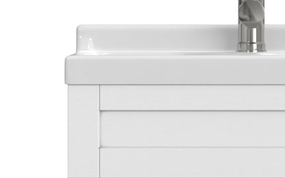 Hennessy All-In-One Deluxe 24-inch Laundry Utility Sink and Cabinet with ABS Sink