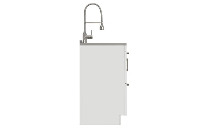 Hennessy All-In-One 46-inch Laundry Utility Sink and Cabinet