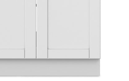 Kyle All-In-One 28-inch Laundry Utility Sink and Cabinet with ABS Sink