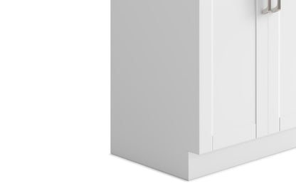 White 28 inch | Kyle All-In-One 28-inch Laundry Utility Sink and Cabinet