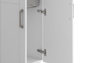 White 28 inch | Kyle All-In-One 28-inch Laundry Utility Sink and Cabinet