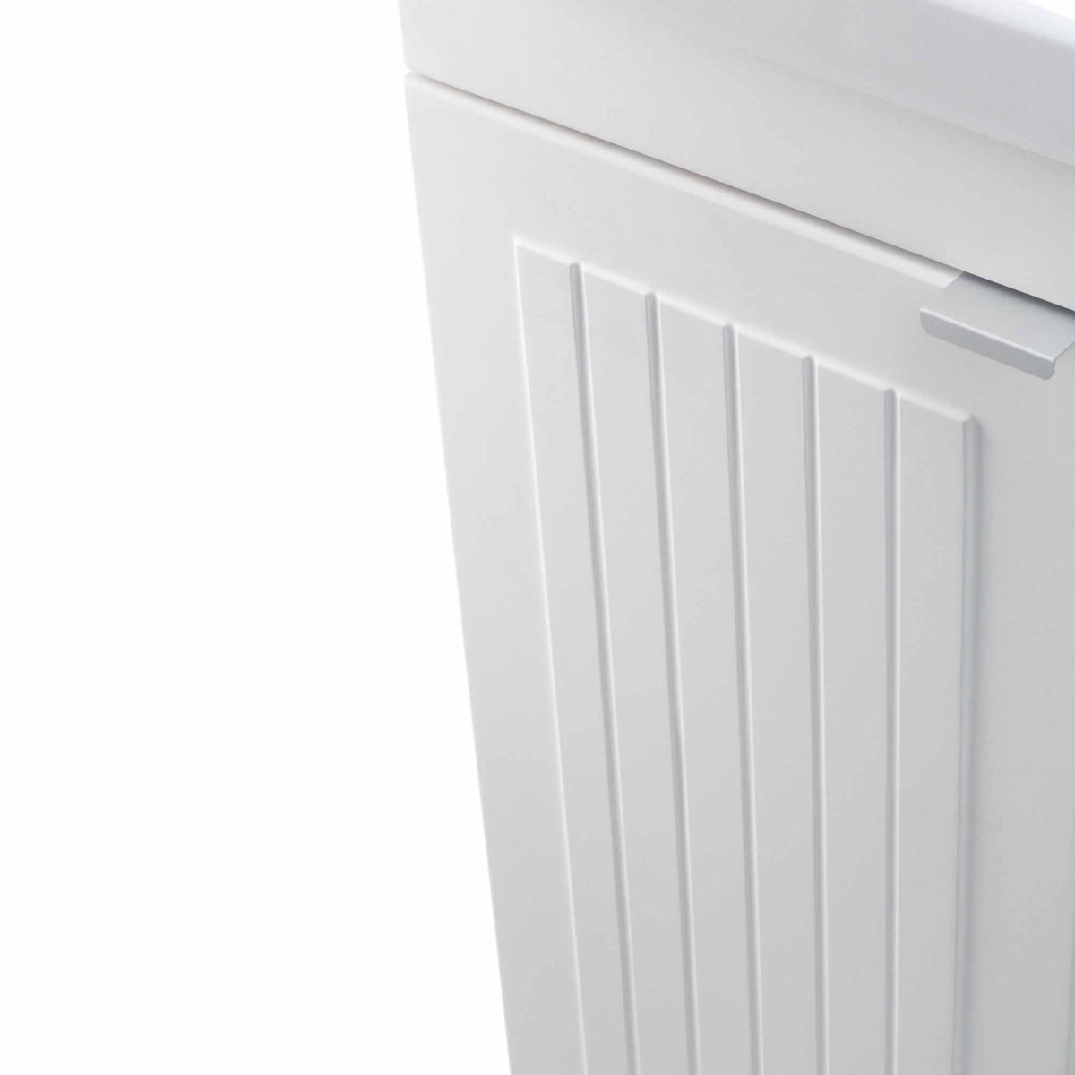 Pure White | Murphy 2 Door Utility Laundry Cabinet with ABS Sink & Faucet