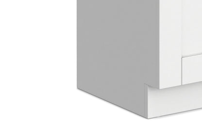Modern Wide Shaker All-In-One 20-inch Laundry Utility Sink and Cabinet