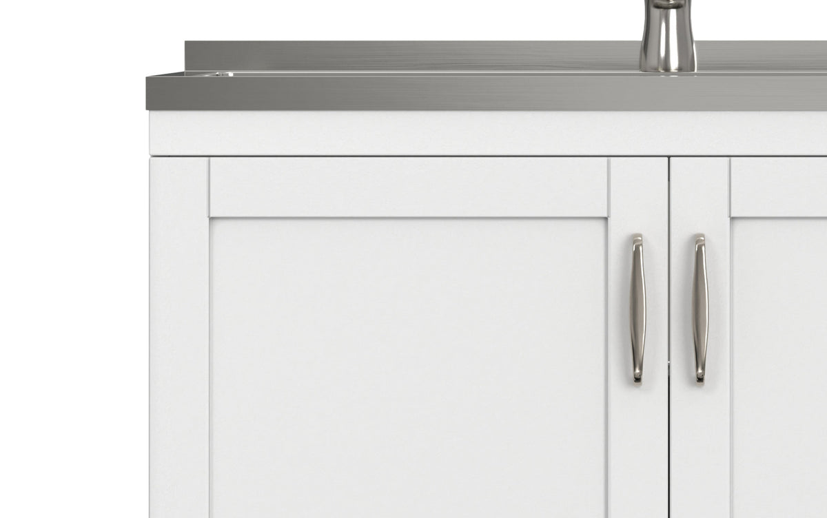 Reed All-In-One 36-inch Laundry Utility Sink and Cabinet