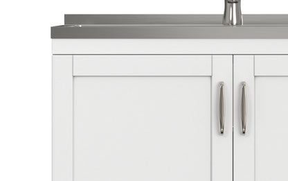 Reed All-In-One 36-inch Laundry Utility Sink and Cabinet