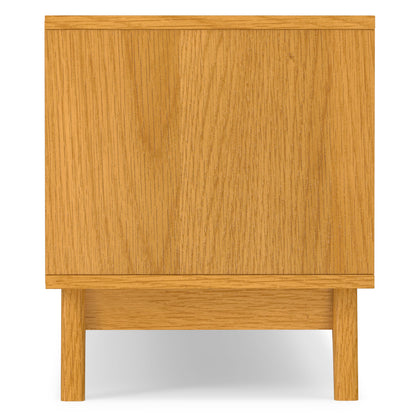 Oak Veneer | Lennon 72 inch Low TV Stand in Oak
