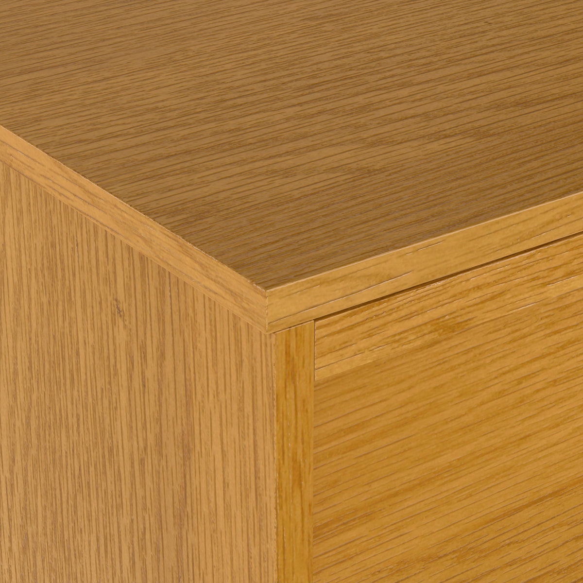 Oak Veneer | Lennon 72 inch Low TV Stand in Oak