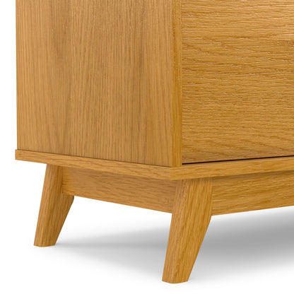 Oak Veneer | Lennon 72 inch Low TV Stand in Oak