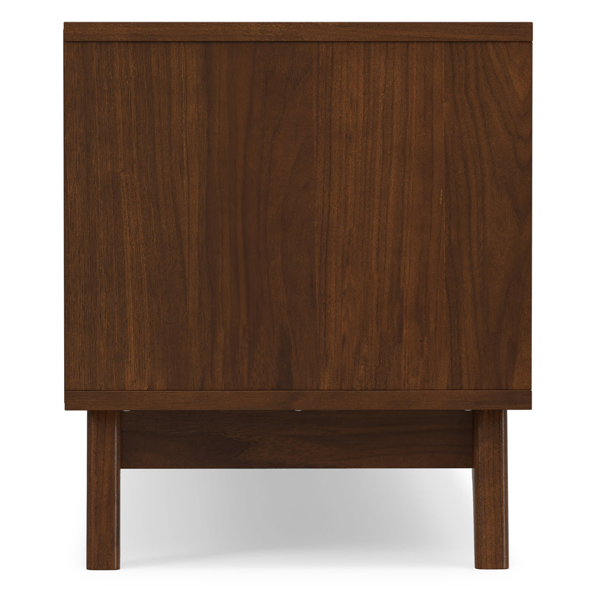 Walnut Veneer | Lennon 72 inch Low TV Stand in Walnut