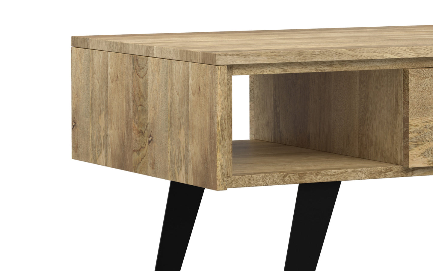 Refined Natural Mango | Lowry Coffee Table in Mango
